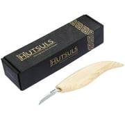 HUTSULS Chip Carving Knife for Beginners - Razor Sharp Wood Carving Detail Knife in a Beautifully Designed Gift Box, Hobbies Whittling Tool for Men, Women, Adults and Kids - Easy to Use... (6.1 inch)