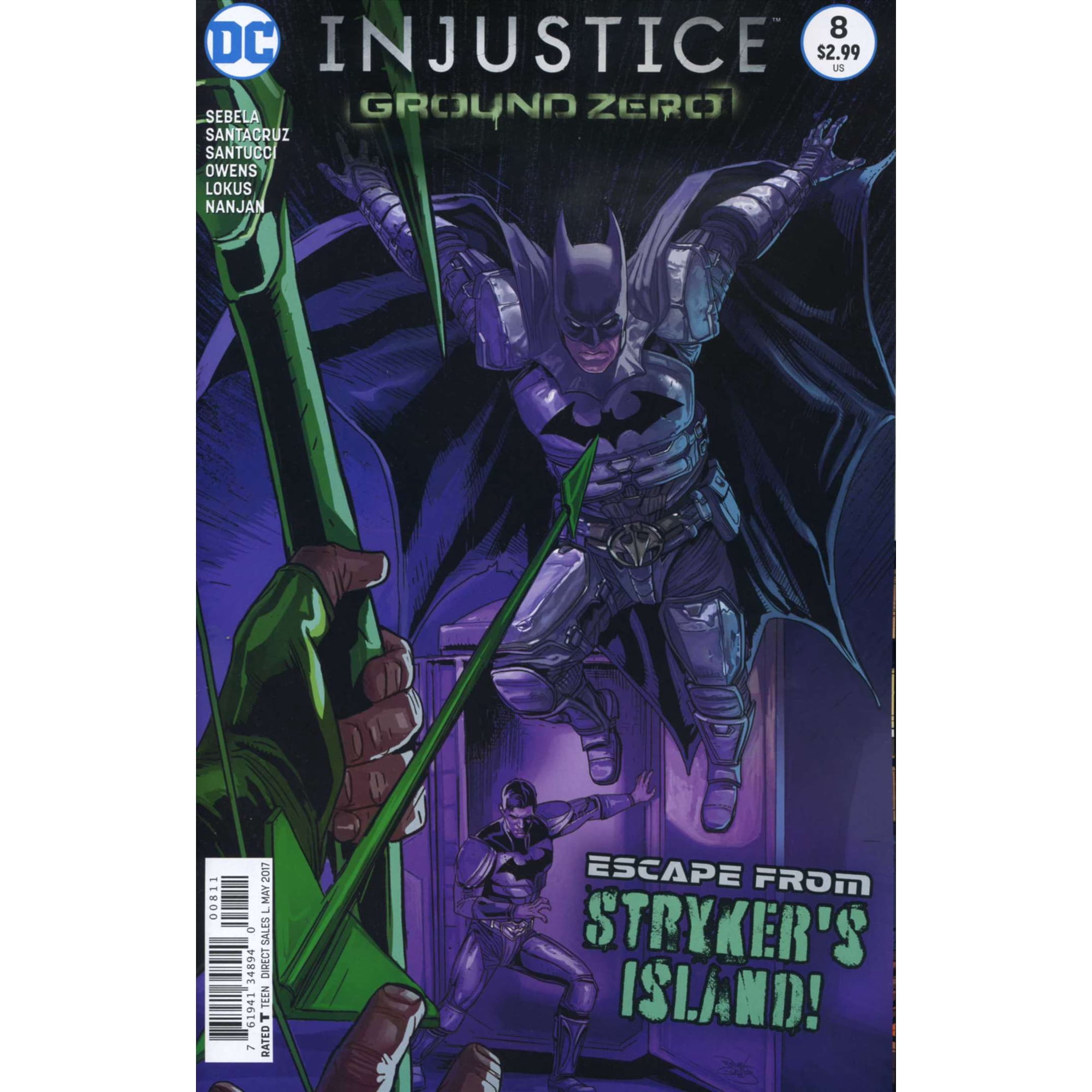 Injustice: Ground Zero #8 VF ; DC Comic Book