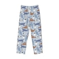thumbnail image 5 of Balery Seal Fox Seagull Whales print Men's Pajama Pants,Ultra Lightweight Pjs,Lounge Pant-XX-Large, 5 of 9