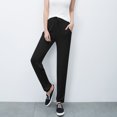 thumbnail image 5 of FAIWAD Women's Soft Comfy Lounge Jogger Pants Drawstring High Waist Cinched Bottom Sweatpant, 5 of 6