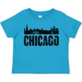 thumbnail image 3 of Inktastic Chicago Skyline Grunge Boys or Girls Toddler T-Shirt, 3 of 5