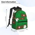 thumbnail image 3 of Goofa Cute Santa Print Casual Backpack for Women Men,Waterproof High School Bookbag,Lightweight Travel Daypack,Classic College Backpack,Laptob Backpack, 3 of 6
