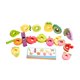thumbnail image 4 of Juguete de madera para ensartar frutas, juego de cuentas con formas a juego, juguetes educativos preescolares para ensartar frutas, ideal para regalos, 4 of 10