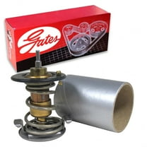 Gates Engine Coolant Thermostat compatible with Chevrolet Malibu 3.6L V6 2008-2012 - Excl. Gasket