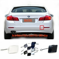 Trimla Rear Tow Cover for 14-16 BMW5 F10LCI Sedan BASIS Fit 520ix 525i 528i 530dx 535iX 550ix 2014 2015 2016 bumper Towing Hook Eye Cap 51127332776