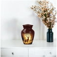thumbnail image 5 of JAGASY Deer Urns for Human Ashes Adult Male - Brown Small Urn for Ashes for Women - Deer Hunting Cremation Urns - Forest Tree Decorative Tiny keepsake Urn for Mom & Dad - (3 Inch), 5 of 7