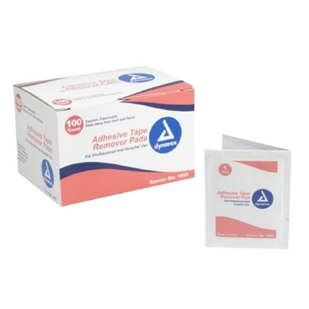 Dynarex - Adhesive Remover Pad - 100/Box