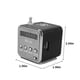 thumbnail image 3 of Altavoz Bluetooth, minialtavoz inalámbrico portátil con pantalla. Compatible con discos, tarjetas y conexiones auxiliares para teléfonos móviles, ordenadores, portátiles y MP3/MP4., 3 of 9