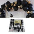 thumbnail image 3 of Kit de arco de globos inflables de 75 piezas para decoración de exteriores Negro, 3 of 9