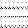 thumbnail image 1 of Blulu Paquete de 30 Llaveros de Fútbol Pelota Antiestrés de Fútbol Llaveros de Pelota Deportiva Llavero de Fútbol para Niños Escuela Carnaval Bolsa de Fiesta de Recompensa Rellenos de Regalo (Fútbol), 1 of 5