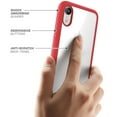 thumbnail image 6 of iPhone XR Case, SUPCASE [Unicorn Beetle Style Series] Premium Hybrid Protective Clear Cases for Apple iPhone XR 6.1 inch 2018 Release (Red), 6 of 6