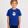 thumbnail image 2 of Boys Graphic T Shirt American Eagle Flag Design Short Sleeve Kids Tee Patriotic Style 100% Cotton Soft Child Tops 4-13Y, 2 of 5