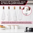 thumbnail image 4 of baomifa-White Microfiber Cleaning Cloth -Pack of 8, Highly Absorbent Cleaning Rags, 16"X12" All Purpose Cleaning Towels for Housekeeping, Kitchen, Car, Lint Free and Reusable Microfiber Towels, 4 of 4