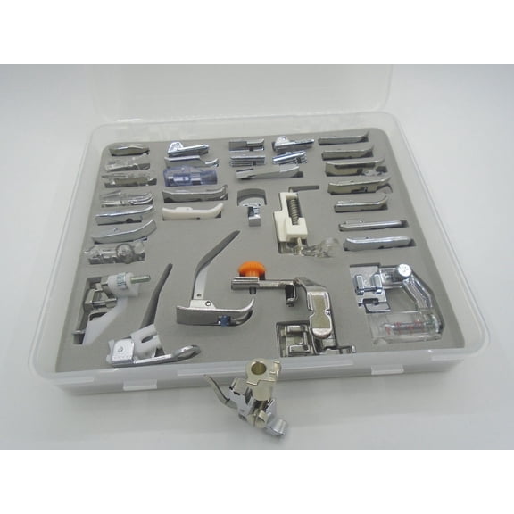 34 Presser Foot Feet For Bernina Old Style 640-2,642-2,644,700,530,810,830,1630