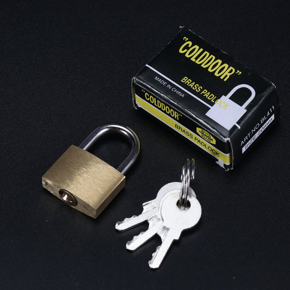 20MM Small Copper Lock Luggage Case Padlock Box case lock mini lock lovers lock