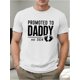 thumbnail image 1 of pieza, camiseta 100% algodón, promocionada a Papá Camiseta de manga corta para hombre Camiseta de verano top, 1 of 4