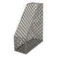 thumbnail image 5 of Realspace® Streya Cut-Metal Magazine File Holder, 12"H x 4"W x 9-7/8"D, Gray, 5 of 6