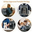 thumbnail image 5 of Mochila transportadora de mascotas Lekereise ampliable para mascotas pequeñas, 5 of 5