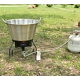 thumbnail image 4 of ARC CSD532 Large 41QT Heavy Duty Stainless Steel Comal Cazo de Cobre para Carnitas (10.25 Gallon), 4 of 6