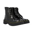 thumbnail image 1 of Bota Combat Militar De Charol Negro Para Mujer Suela Cocida Platonia LEONOR-01-NEGRO, 1 of 5