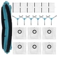 thumbnail image 1 of Mosiee Main Side Brush Filter Dust Bags Kit For Cecotec For Conga 9590 / 9990 10090 Ai, 1 of 6