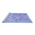 thumbnail image 2 of Ahgly Company Machine Washable Indoor Rectangle Southwestern Blue Country Area Rugs, 7' x 9', 2 of 4