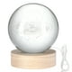 thumbnail image 2 of Luz de bola de cristal Sistema Solar luz nocturna lámpara de cristal luz decorativa lámpara de noche decoración del espacio, 2 of 7