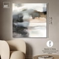 thumbnail image 5 of Tonal Mirage II Canvas Neutral Abstracts by Art Remedy, Gallery Wrapped, 40" x 40", 5 of 7