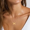 thumbnail image 3 of GDCOIN Butterfly Necklace 14K Gold Plated Animal vogue Jewelry for Women, 3 of 6