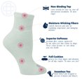 thumbnail image 3 of Doctor's Choice Diabetic Full Cushion Quarter Women's Socks, Medium, Women's Shoe Size 6-10, 4 Pack, 3 of 8