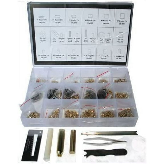 Compatible Rekeying Kit 7 Tool & 200 Pin Series