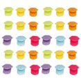 thumbnail image 1 of 30pcs marqueurs de boisson en silicone, forme de langue innovante verre à vin breloques marqueurs étiquette barre accessoire de fête, 1 of 11