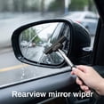 thumbnail image 5 of Car Rearview Mirror Squeegee Retractable Side Mirror Water Remover Mini Cleaning Tool for Rainy and Foggy Days Automotive Glass Surface Cleaner, 5 of 5