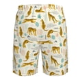thumbnail image 6 of Naloa Leopard Print Men's Beach Shorts, Surfing shorts, Swim trunks, Quick Dry Swim Trunks for Surfing Beach Fun - Medium, 6 of 9
