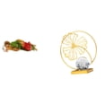 thumbnail image 1 of Figura decorativa de Jesús José con hoja de hierro y resina, estatua para escritorio, mesa, estante, oficina, coche, librería, chimenea, dormitorio. P, 1 of 8