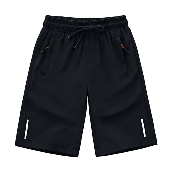 Xudanell Boys Shorts Summer Active Athletic Sports Pants Basketball Gym Shorts Kid Ice Pants Thin Stretch Casual Shorts