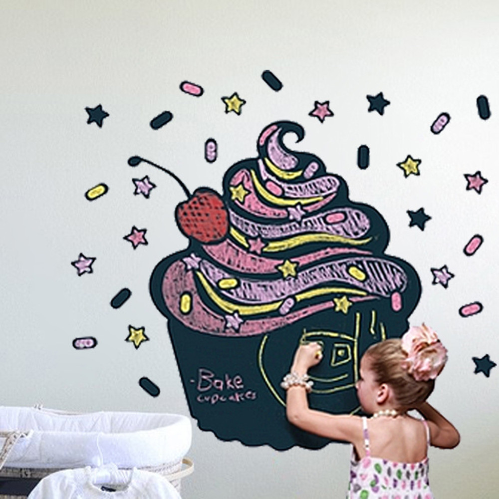 43*50cm Blackboard Sticker Schedule Sticker Wall Sticker Removable Art
