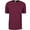 Burgundy, variant on Mens Max Heavy Weight Cotton Short Sleeve T-Shirt S~7XL