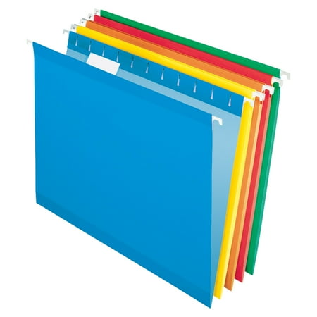 UPC: 0078787036604 | Office Depot(R) Hanging Folders  8 1/2in. x 11in.  Letter Size  Assorted  Box Of 25  OM97643