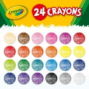 Crayola Crayons, 24 Count, Back to School Supplies, Classroom Must Haves for Teachers, Classic Colors, Gifts, 3+