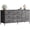 47inch/Grey, variant on 9 Drawer Bedroom Dresser with Storage, 55 Inch TV Stand for 55, 60 Inch TV, Fabric Chest for Closet