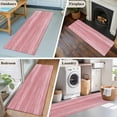 thumbnail image 5 of Pink 2'x6' Runner Rugs for Hallway Kitchen Bedside Non Slip Washable, Vintage Modern Abstract Art Ombre Entryway Rug Runners with Rubber Backing, Long Carpet Runner for Laundry Room, 5 of 8