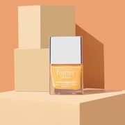 butter LONDON Patent Shine 10X Nail Lacquer, Gel-Like Finish, Chip-Resistant Formula, 10-Free Formula, Cruelty-Free, Polymer Technology Pop Orange