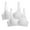 Beige, variant on KDFJPTH Lady Push-Up Solid Wireless Bra 2-Pack