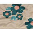 thumbnail image 5 of oneOone Rayon Light Brown Fabric Floral & Geometric Sewing Material Print Fabric By The Yard 56 Inch Wide, 5 of 5
