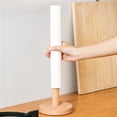 thumbnail image 3 of Casewin Wooden Paper Towel Holder, Countertop Vertical Tissue Holder Rack Bamboo Paper Towel Stand for Kitchen Living Room Bedroom Home Decoration, 3 of 9