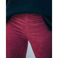 thumbnail image 4 of Women's Corduroy Flare Pants Elastic Waist Bell Bottom Trousers 2026 Fall Pants, 4 of 6