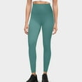 thumbnail image 2 of GEWSEY Yoga Leggings High Waisted Soft Pants Buttery Workout Athletic Lounge Yoga Pants (Dark Green, XXL), 2 of 6