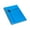 Blue, variant on Twin Coil Binding Notebook 100 Pages Wide Lined Waterproof Cover for Note Taking