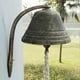 thumbnail image 3 of Campana de Metal Montado en La Pared Zulema Timbre del arrabio del metal, 3 of 8